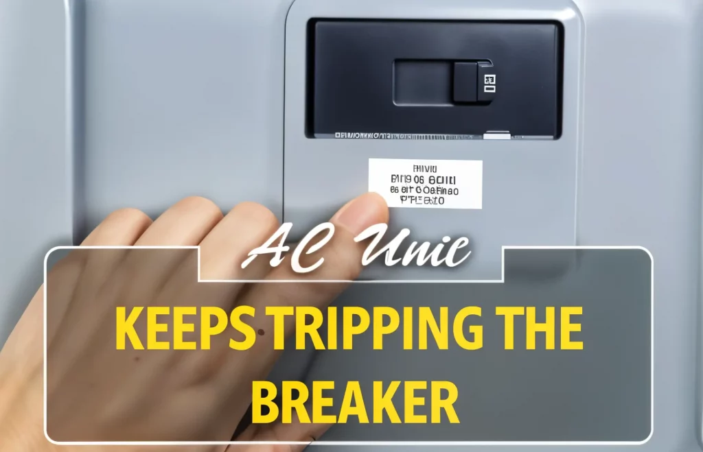 ac unit tripping breaker