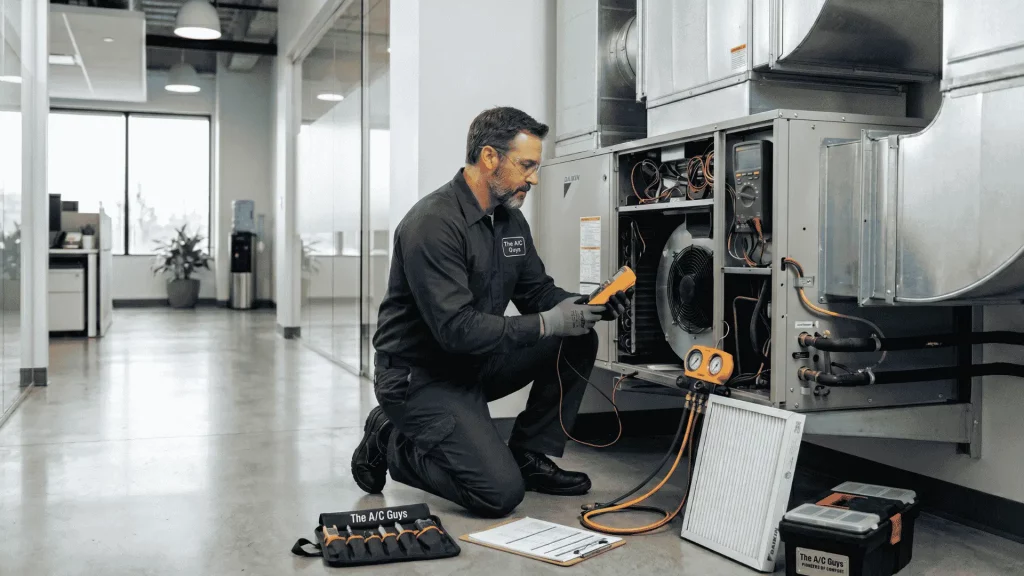 how often should a commercial ac be serviced