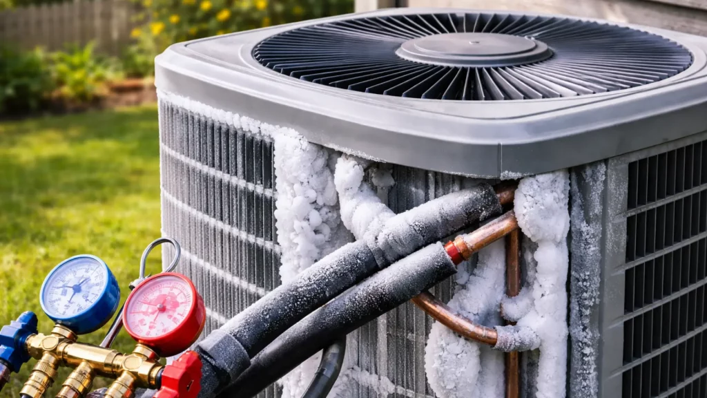 why ac is freezing up